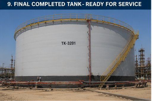 CLEANING AND REPAIR OF 20 NOS. TANKS