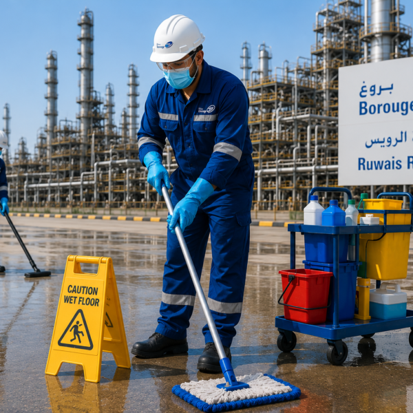 GENERAL CLEANING SERVICES AT RUWAIS REFINERY