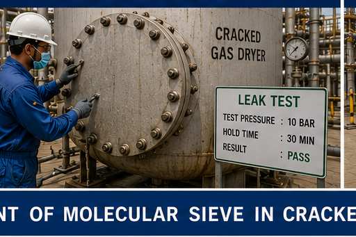 REPLACEMENT OF MOLECULAR IN THE CRACKED GAS DRYER
