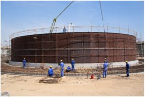 Stage 2 – Shell Erection & Structural Works
