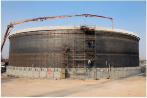 Stage 3 – Tank Construction Near Completion