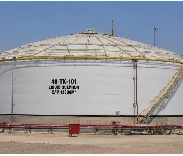 REFURBISHMENT OF LIQUID SULPHUR TANK