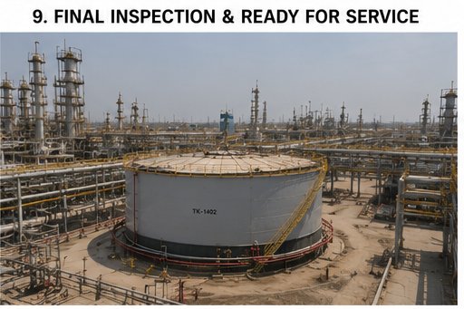 REPAIR OF TANK – UMM AL NAR REFINERY