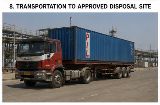 HANDLING AND DISPOSAL OF OVER 2000 TONS SULPHUR